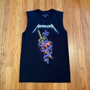 Metallica Nothing Else Matters Sword Heart Muscle T-Shirt